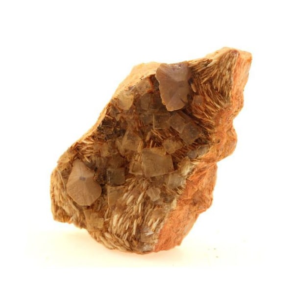 Wulfenit + Barite + Fluorit 114,4 karat