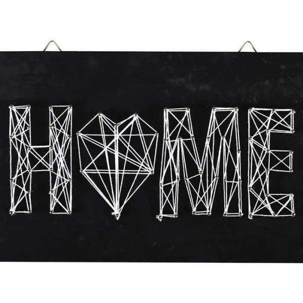 String Art box - Home Deco langallinen art liitutaulu 30 x 22 cm