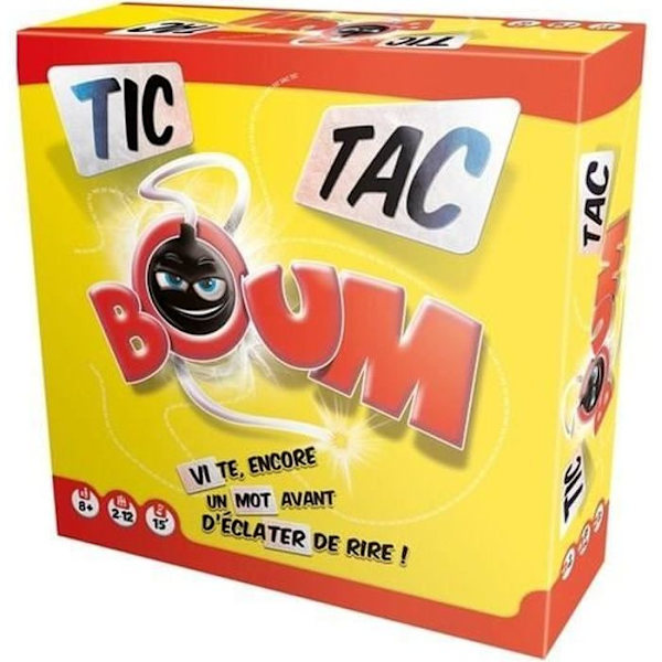 Tic Tac Boum Eco Pack - Asmodee - Brætspil Multifarvet