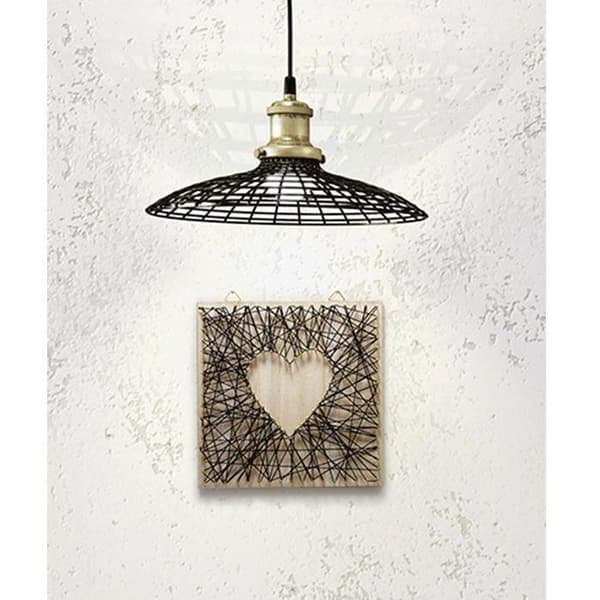 String Art box - DIY lankataulu 22 x 22 cm