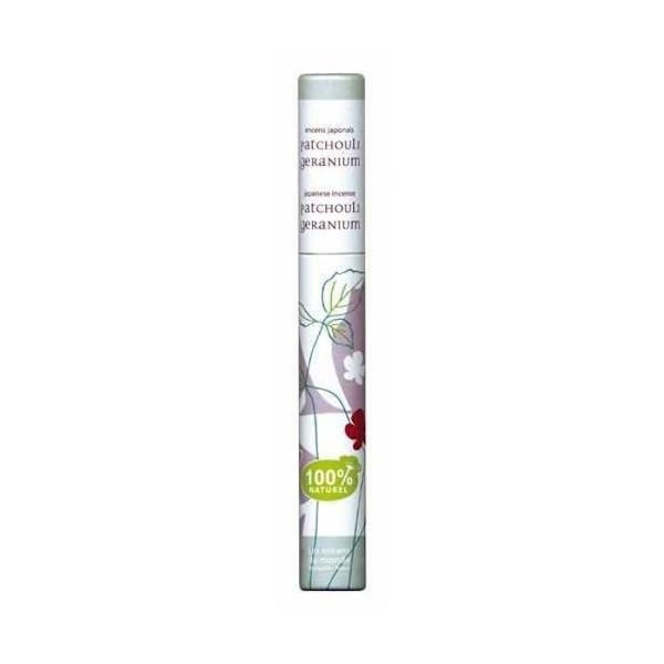 Røgelse - Stykke - Patchouli Geranium - Rør med 30 stænger - 30 min brændetid - Multifarvet