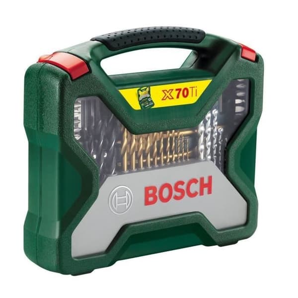 Coffret til boring og skruing X-line (70 PCS) - BOSCH Grå