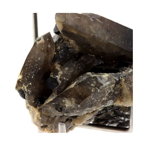 Smoky Quartz + Tourmaline 150,8 karat Flerfärgad