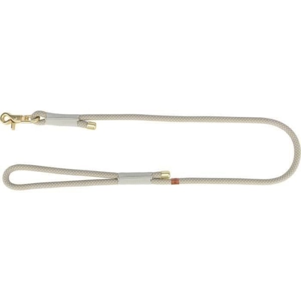 TRIXIE Soft Rope koppel - S–XL: 1m - ø 10 mm - Grå och ljusgrå