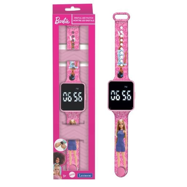 Lexibook - Barbie - Connected LED-klocka - Justerbart armband