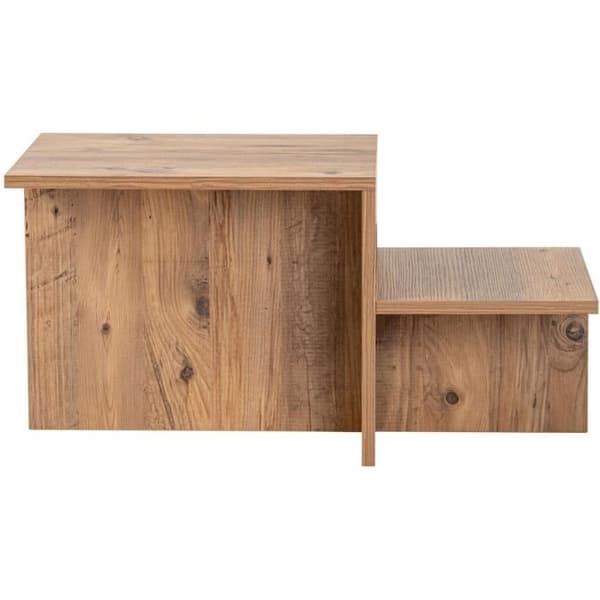 Stuebord - HARMONY - Rektangulær - Atlanterhavsmelamin - 80 x 40 x 40 cm Atlantisk tall