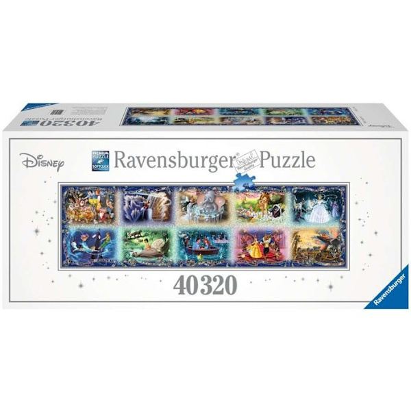 Disney puslespil med 40.000 brikker - Uforglemmelige øjeblikke - Ravensburger Flerfärgad