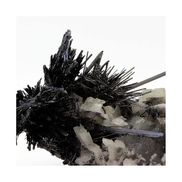 Stibnit + Barite 2680,0 karat Flerfärgad