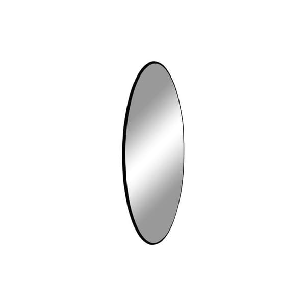 Jeanne Miroir Ø40 cm, sort ramme. Svart