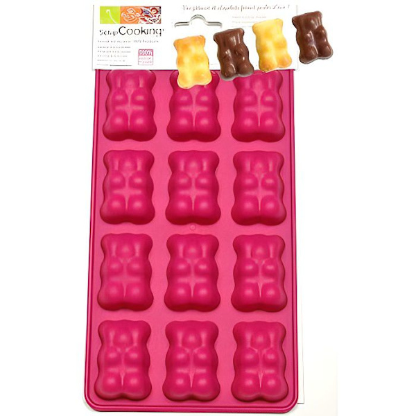 ScrapCooking chokoladeform: Skumfidusbjørn