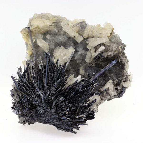 Stibnit + Barite 2680,0 karat Flerfärgad