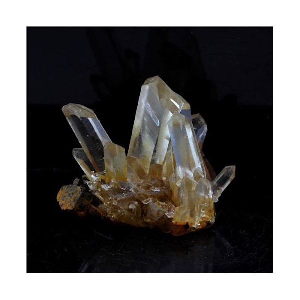 Sten og mineraler. Kvarts + siderit. 92,5 ct. Allevard, Isère, Frankrig.