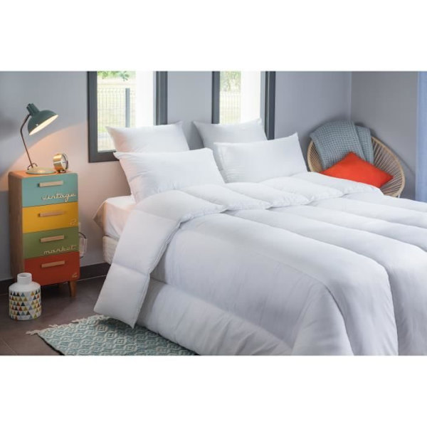 BLANREVE Mycket varmt Percale täcke - Anti-mite - 420g/m² - 140x200cm