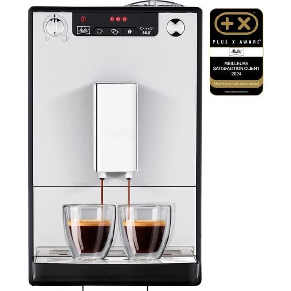 Bönkvarn kaffemaskin - Melitta - Solo - Silver Pengar