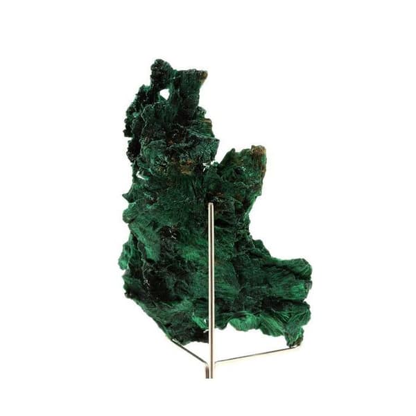 Sten og mineraler. Malakit. 395,0 ct. Katanga, Congo.