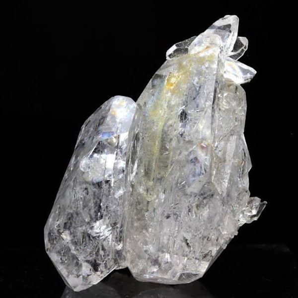 Sten og mineraler. Kvarts vindue. 123,0 øre. Sigoyer, Alpes-de-Haute-Provence, Frankrig.