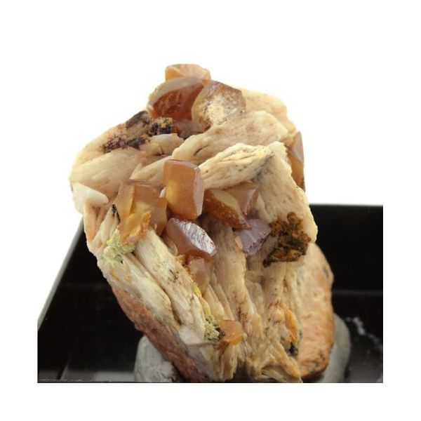Wulfenit + Barite 218,5 karat