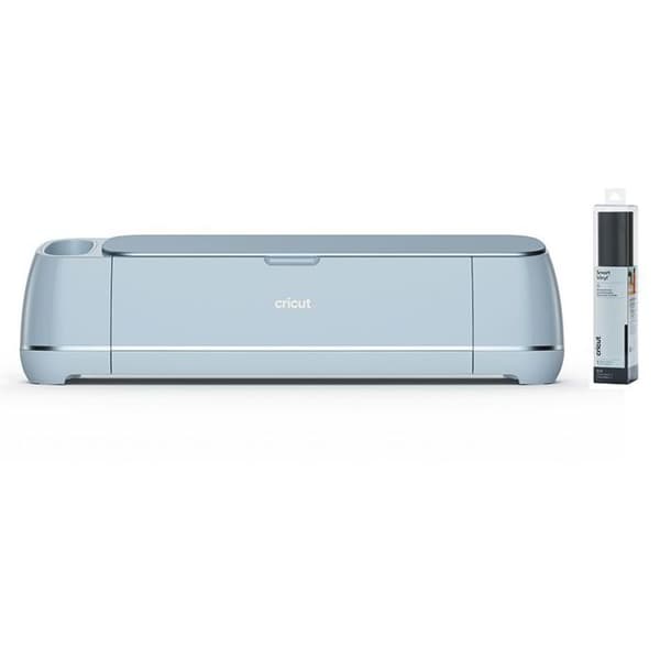 Cricut Maker 3 skæremaskine + sort permanent vinyl 366 x 33 cm Blå