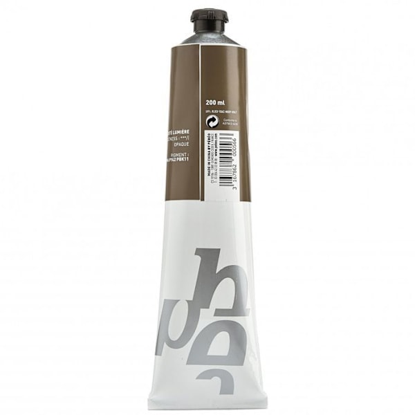 Oljefärg - Studio XL - Tub 200ml - Aschgul - Ockulär färg - Ljusbeständighet Aska gult