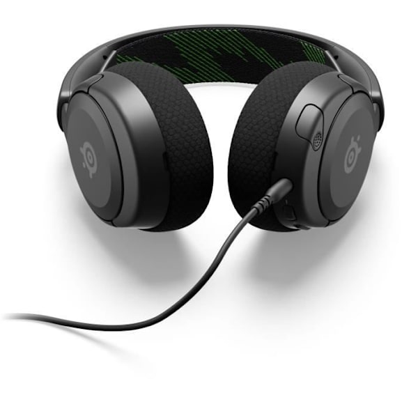SteelSeries Arctis Nova 1X Gaming Headset med Mikrofon, Kablet, Multiplatform, Sort Svart
