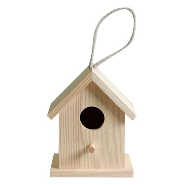 2 redekasser i træ til at hænge 13 x 10 x 8,3 cm Beige