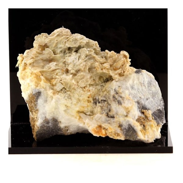 Sten og mineraler. Rektorit + Calcit. 1311,0 ct. La Table, Chambéry, Savoie, Frankrig.