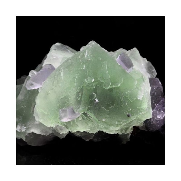Sten og mineraler. Fluorit. 1540,0 øre. Hunan, Kina.