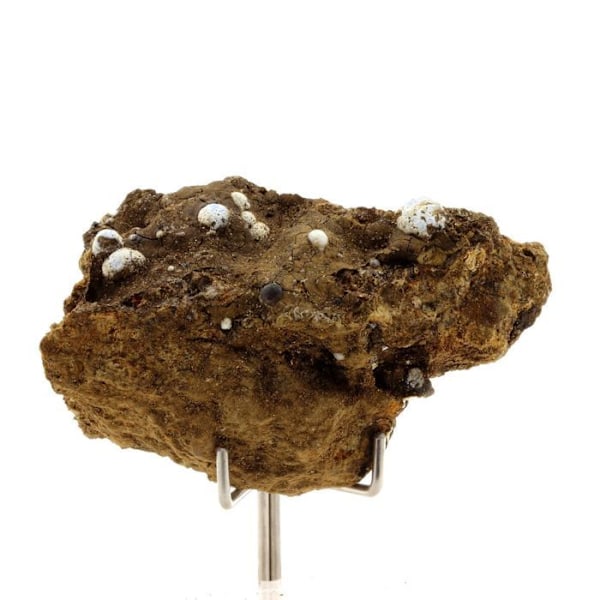 Stenar och mineraler - ABIJOUX - Lussatit (Opal-CT) - Puy de la Bourrière, Puy-de-Dôme, Frankrike - 260,9 ct Flerfärgad