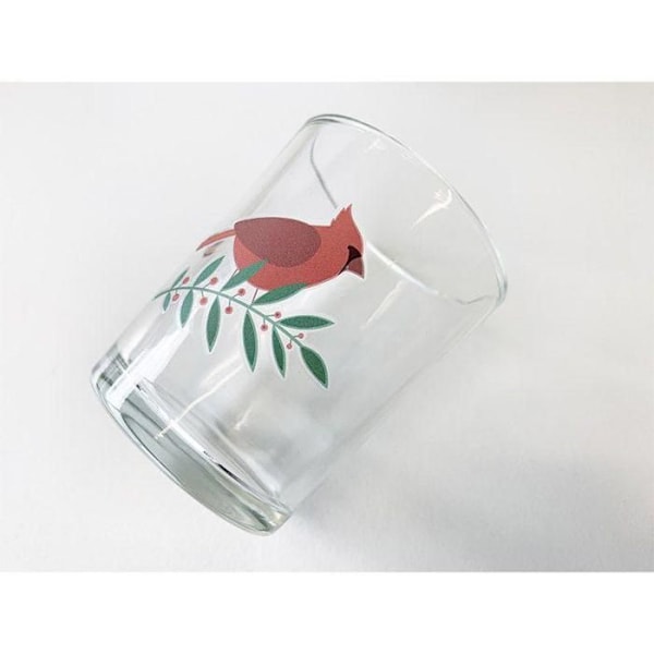 Dekaler - Jul - Julkrans - Papper - Röd - 21 x 14,8 cm Röd