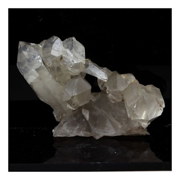 Sten og mineraler. Røgkvarts. 206,5 øre. Écrins-massivet, Les Deux Alpes, Frankrig.