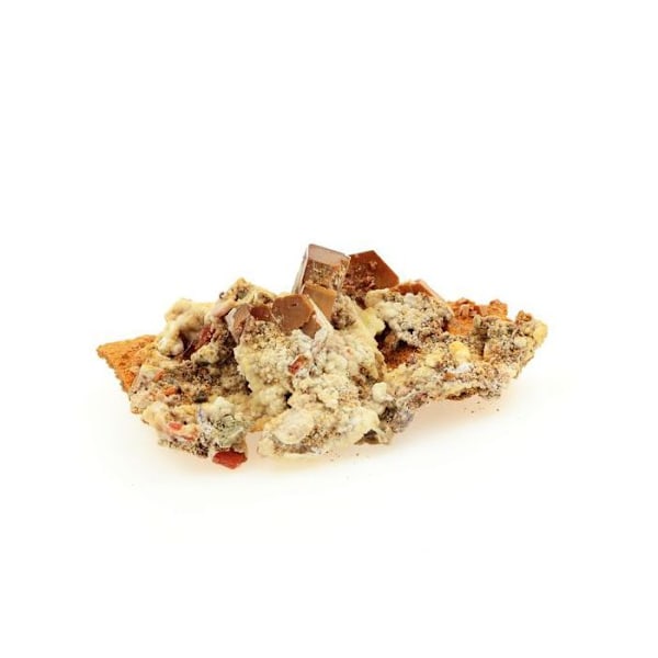 Vanadinite 262,9 karat Flerfärgad