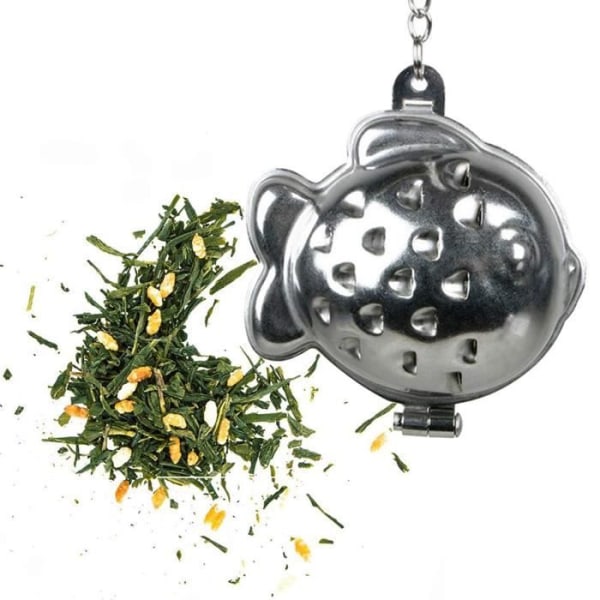 Valkoinen kissan teepallo + Genmaicha vihreä tee 100 g