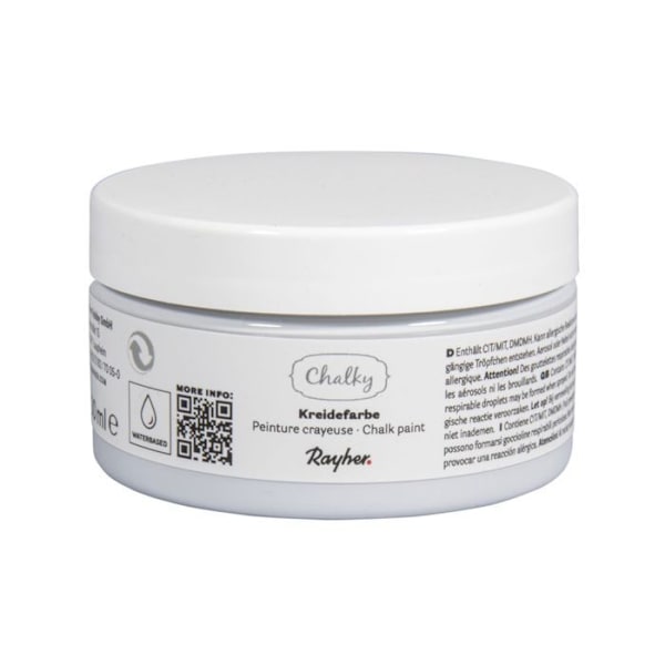 Pastellblå kritfärg - kalkig finish - 100 ml Blå