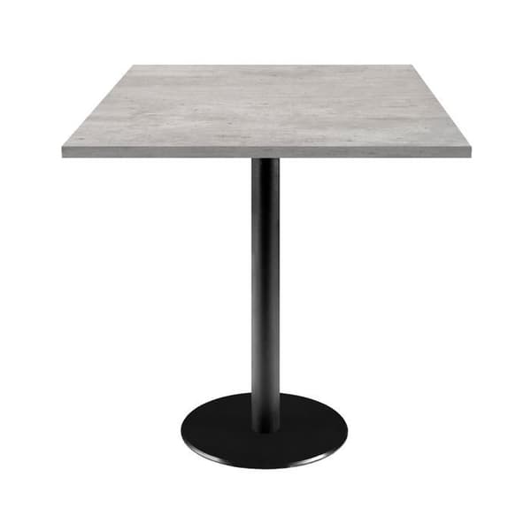 Bord 70 x 70 cm - Rom naturbeton model Grå