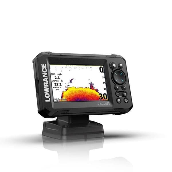 Kombinerad GPS ekolod - LOWRANCE - Eagle 5" - Med givare 50/200