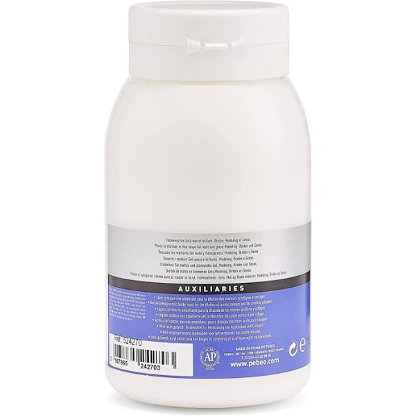 Acrylbindemiddel - Pebeo - Studio Bindex - 1000 ml - Multifarvet - Maling