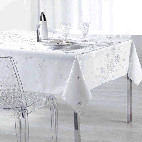 Duge - PROMO LINGE - Polyester - 150x240cm - Hvid Vit