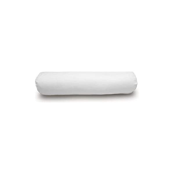 Traversin - PROMO LINGE - 200 cm - Fyllning 100% polyester - Mikrofiberöverdrag - Mjuk komfort Vit