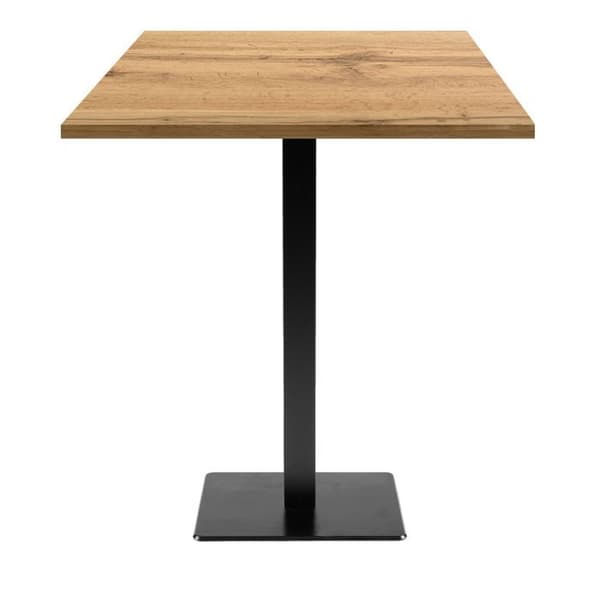 Ståbord 70 x 70 cm - MilanT panser eg model brun