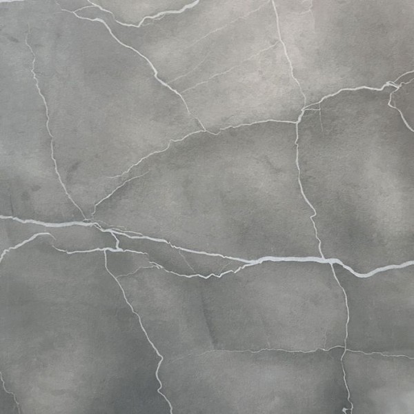 Bord 70 x 70 cm - blå måne marmoreret Rom model Grå