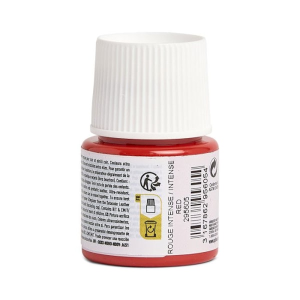 Lædermaling - Setacolor - Flere farver tilgængelige - 45 ml 05 - Intens Rød Intensivt rött