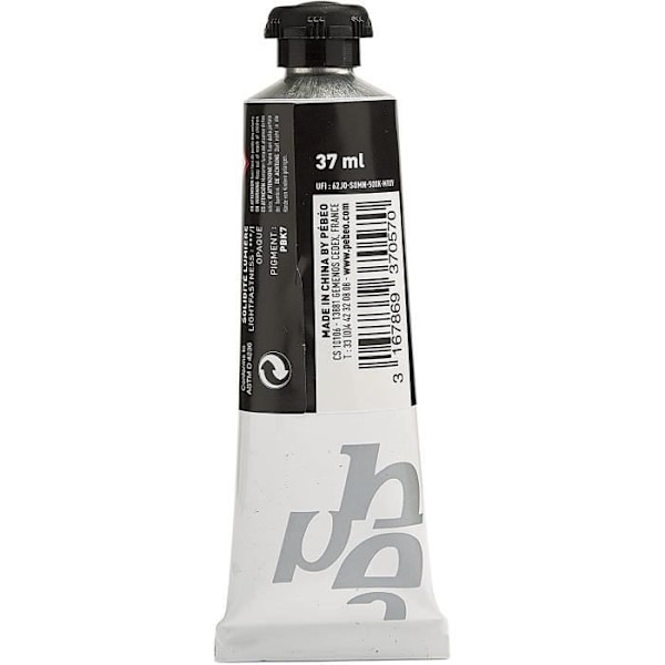 Rør 37ml oliefarve FINE XL Intens sort