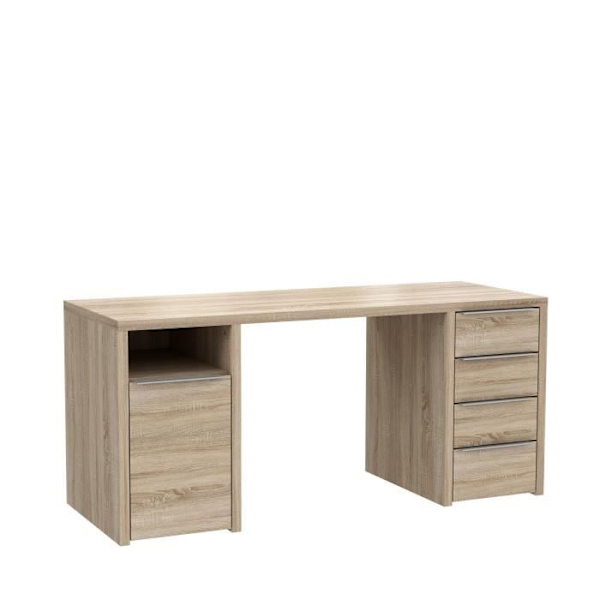 CALPE Sonoma tammipöytä - L 160 cm Sonoma ekdekor