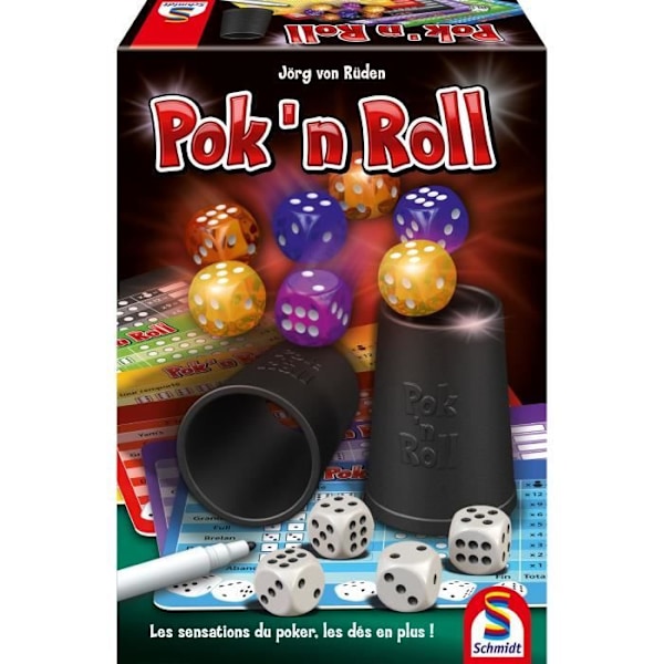 Pok'n'Roll - Lautapeli - SCHMIDT SPIELE Flerfärgad