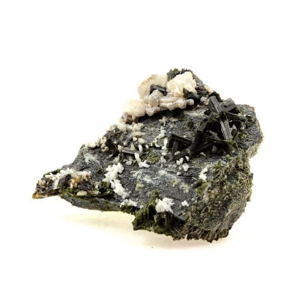 Kivet ja mineraalit. Epidootti. 366,3 ct. Cornillon, Bourg d'Oisans, Isère, Ranska.. Grön