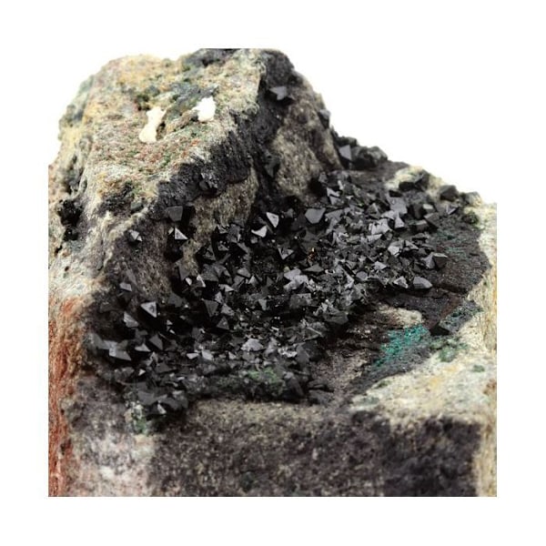 Sten og mineraler. Libethenit. 1634,5 ct. Katanga, Congo.
