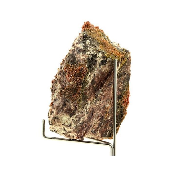 Sten og mineraler. Vanadinit. 688,5 ct. Mammoth-Saint Anthony Mine, Tiger, Arizona, USA.