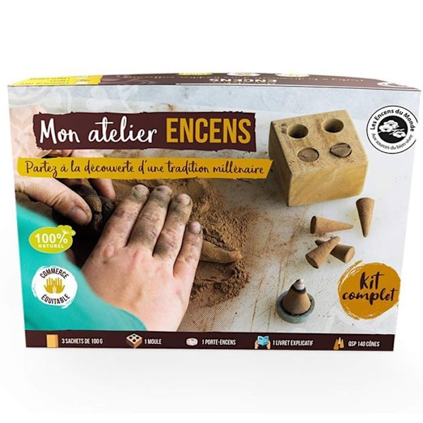 DIY box - gör dina rökelsestrutar kastanj