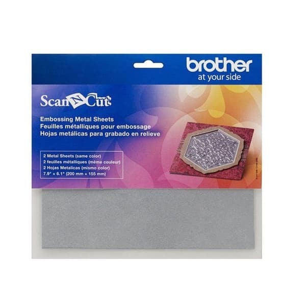 SET AV 2 METALLARK SILVER - 20X15,5 CM - SCANNCUT Silver