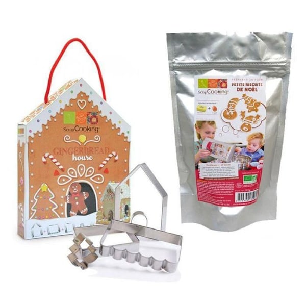Pepparkakshuslåda - kakformar och förberedelser